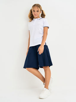 Белая футболка-поло для мальчика - Kogankids фото 16