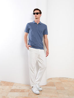 Polo Yaka K?sa Kollu Pike Erkek Ti??rt