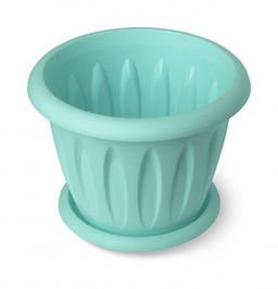 Горшок "Фелиция-колор" с поддоном 1,8л d180 арт.С103К