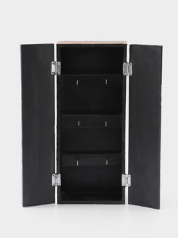 Ключница «Древо», 6 крючков, 14×7×32 см, МДФ, золотистая