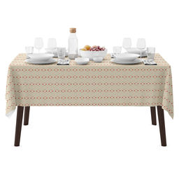 Ришелье Скатерть 150х145см, длина стола до 110см, на 4 персоны, хлопок Премиум 186г/м2, Домашняя мода (Россия)  фото 5