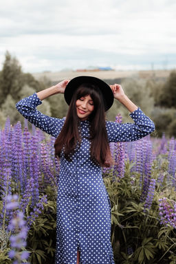 Платье из тонкой джинсовой ткани .арт. 943-1,сине-белое - Binita фото 2