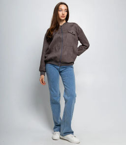 Бомбер #КТ7001 (4), серый