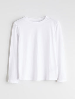 Bisiklet Yaka Basic K?z ?ocuk Ti??rt