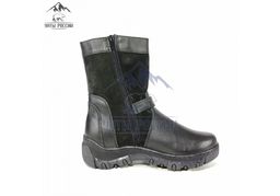 Монголки детские черные, литая подошва