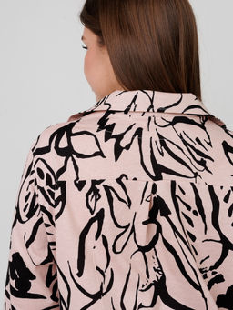 Блузка женская БЖ-73 (кулирка) Пудра - Elenatex фото 9