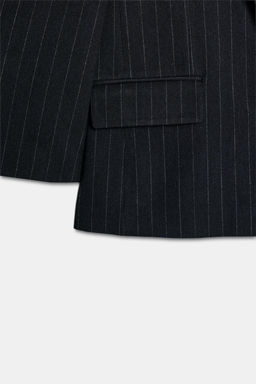 PINSTRIPE BLAZER WITH POCKETS - Zara фото 9