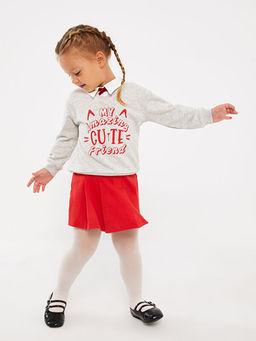 G?mlek Yaka Uzun Kollu K?z Bebek 3l? Tak?m - Waikiki фото 3