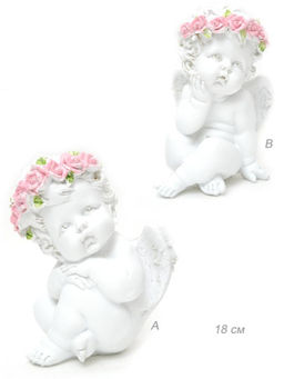 Фигурка Ангел 18 см / Q03-1-2-H /уп 48/