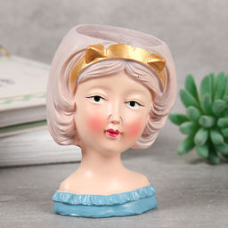 Кашпо 8,5х6х12 см Девушки / WN39-6 /уп 12/96/ 717535