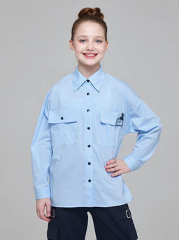 Блузка для девочки длинный рукав