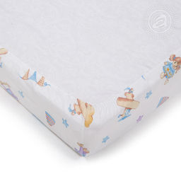 Детство Набор для новорожденных Детство/Борта:6шт; Подушка:1 шт-40*60; Наволочка(клапан):1шт.-40*60; Простыня на резинке:1шт.-120*60; Одеяло:1шт.-110*90; Пододеяльник:1шт.-110*90 Набор в кроватку (бязь)