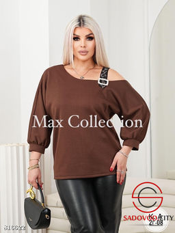 Кофты на одно плечо женская - Bruno фото 3