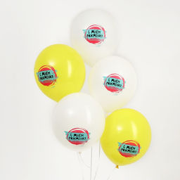 Воздушные шары латексные 12" «С Днём Рождения», 25 шт.