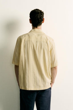 CAMISA REGULAR FIT JACQUARD RAYAS / 314 - Zara фото 3