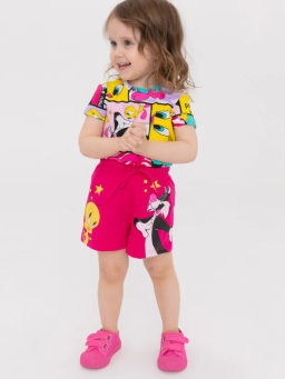 PlayToday / Шорты детские трикотажные для девочек, 2 шт в комплекте фото 2