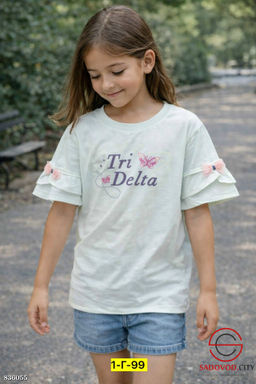 Футболка для девочки с рисунком