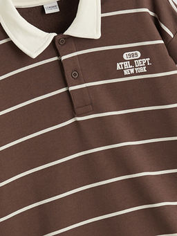 Polo Yaka Erkek ?ocuk Sweatshirt