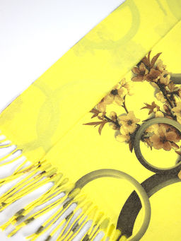 PLATKI палантин 2361086-желтый 50%вискоза-50%полиэстер - Laccoma фото 3