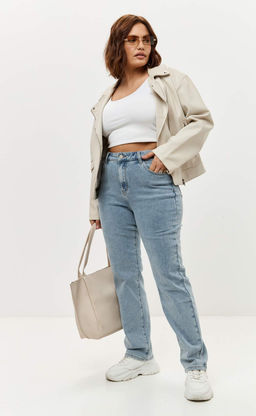 Джинсы F612-01-571E l.blue - Fine joyce фото 10