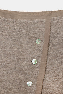 BOAT NECK CARDIGAN - Zara фото 6