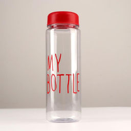 Бутылка для воды "My bottle", 500 мл, 19.5 х 6 см, микс