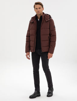 Kahverengi Kap__onlu _i_me Mont - Pierre cardin фото 11