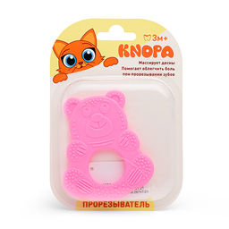 Массажер для десен (прорезыватель) "Мишутка"