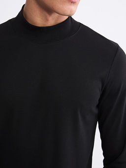 Dik Yaka Erkek Sweatshirt