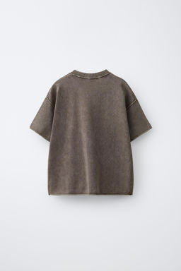 CAMISETA PUNTO EFECTO LAVADO / ?xido - Zara фото 2