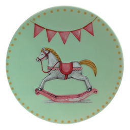 Тарелка "Лошадка", L20 W19,5 H1,5 см
