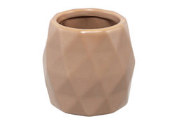 Банка д/хранения 550 мл 10,5*10,5*10,5 см Капучино+ бамбук. крышка с силик. упл. - Elan gallery фото 5