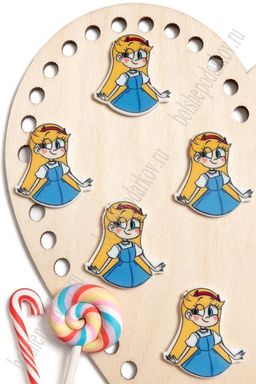 Кабошон-вырубка "Мультик" 3,3*3,5 см (10 шт) SF-5947, №38