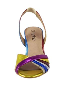 Босоножки, пестро-металлик - Heine фото 5