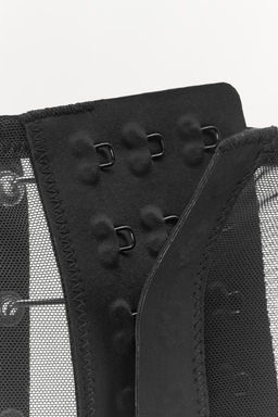 MESH BONED CORSET WITH METAL DETAILING - Zara фото 8