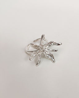 Кольцо с белым серебрением - Vel vett фото 2