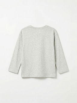 Bisiklet Yaka Nak??l? K?z ?ocuk Ti??rt