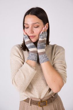 Гловелетты с натуральной шерстью