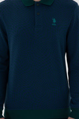 Erkek Koyu Ye_il Sweatshirt Sepette S_rpriz _ndirim - U.s. polo assn фото 6