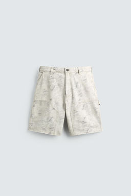 BERMUDA RELAXED FIT BOLSILLO CARPINTERO / Marr?n - Zara фото 7
