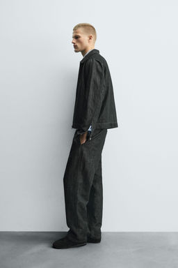 RELAXED FIT DENIM JACKET - Zara фото 4