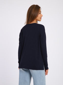 *Джемпер женский Ф-3-040б (темно-синий)