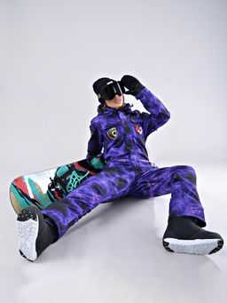 Женский зимний сноубордический комбинезон Alpha Endless 222/220518-2_013 Фиолетовый  фото 25