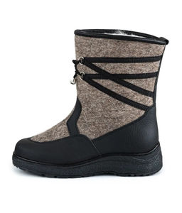 Сапоги унты женские войлочные Вьюга, литая подошва