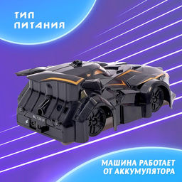 Антигравитационная машинка Альпинист, радиоуправление, аккумулятор, ездит по стенам, свет - Автоград фото 5