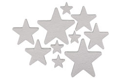 Love2art DPZ-S Заготовка для декора №014 пенополистирол 20 х 18 х 2.5 см 10 шт 01 Бабочки 40-120 мм