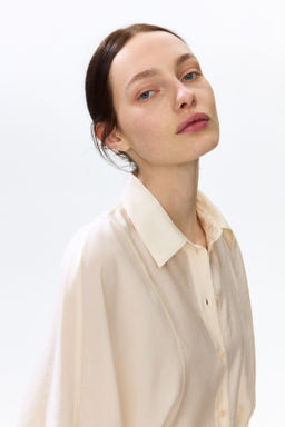 Camisa en mezcla de modal - H&m фото 6