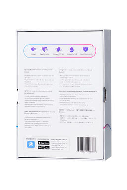 Стимулятор простаты LOVENSE Edge 2, силикон, черный, 12,4 см