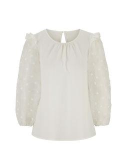 Блузка, экрю - Ashley brooke фото 2