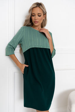 Платье Open Style 6422 зеленый
